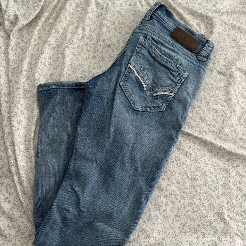 Buckle Black Denim Jeans